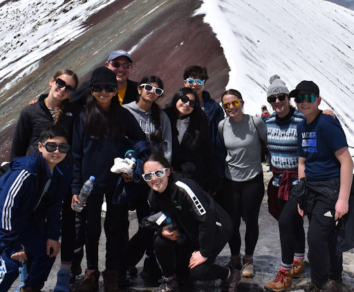 Students in Peru