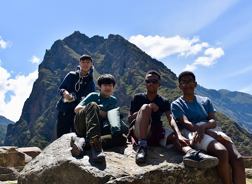 Students in Peru